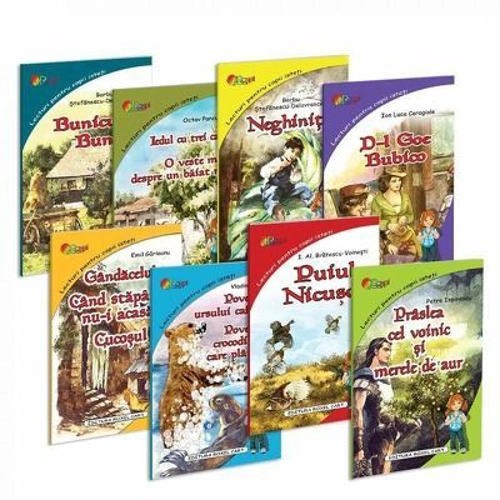 Pachet 8 Lecturi pentru copii isteti
