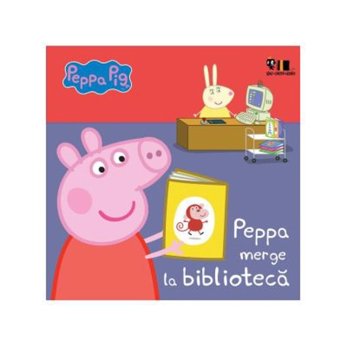 Peppa Pig - Peppa merge la biblioteca