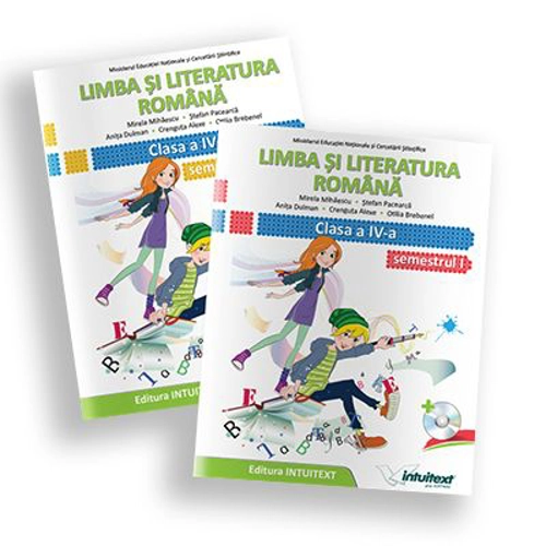 Limba si literatura romana. Manual pentru clasa a 4-a Semestrele 1 si 2. Contine editia digitala