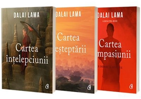 Pachet de 3 carti, Cartea Desteptarii, Compasiunii, Intelepciunii autor Dalai Lama