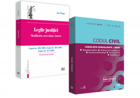 Pachet Legile justitiei si Codul civil ianuarie 2019 - Ion Popa, Dan Lupascu