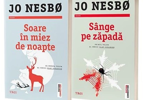 Pachet de 2 carti Soare si Sange pe zapada autor Jo Nesbo
