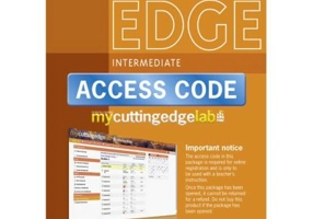 New Cutting Edge Intermediate Coursebook with CD-Rom and My Lab Access Card Pack - Peter Moor