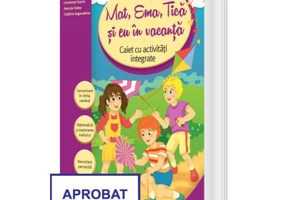 Mat, Ema, Tica si eu in vacanta. Caiet cu activitati integrate pentru clasa a 2-a (Caiet de vacanta) - Laurentiu Cirstea