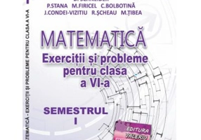 Matematica. Exercitii si probleme pentru clasa a 6-a, semestrul 1 - Delia Schneider