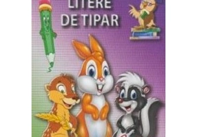 Invatam sa scriem litere de tipar. Caiet de scriere