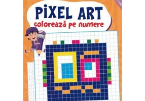 Pixel Art. Coloreaza pe numere 5 ani+