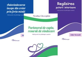 Pachet 3 carti Niculina Gheorghita: Partenerul de cuplu, Regasirea puterii interioare si Autovindecarea incepe din creier