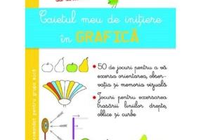 Caietul meu de initiere in grafica 3-4 ani - Larousse