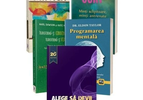 Pachet de 5 carti Programarea mentala Augusto Cury, Eldon Taylor