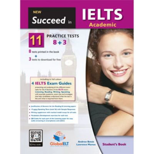 Succeed in IELTS Academic 11 (8+3). Practice Tests Student's book - Andrew Betsis