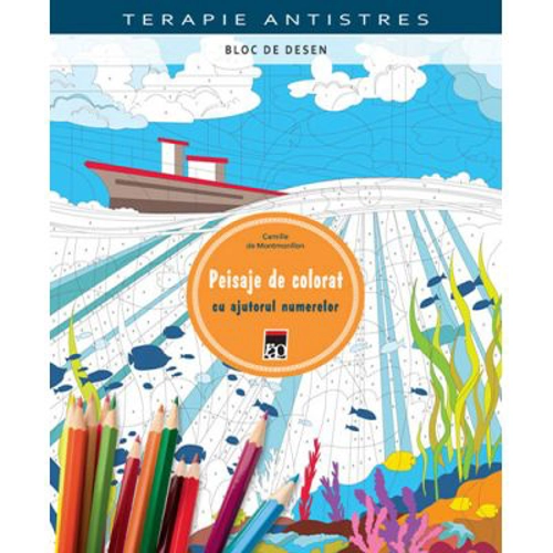 Peisaje de colorat - Larousse