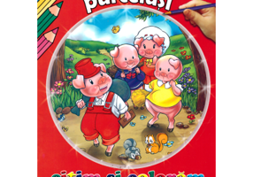 Citim si coloram - Cei trei purcelusi