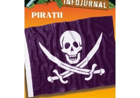 Piratii. Infojurnal. Insoteste volumul 4 din seria Portalul magic Comoara piratilor - Mary Pope Osborne