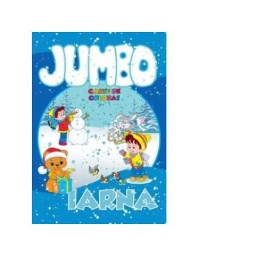 Jumbo. Iarna. Carte de colorat