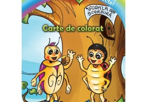 Coloreaza si creeaza o poveste cu insecte!