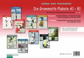 Die Grammatik-Plakate A1-B1 Ubungsheft und 10 Plakate - Renate Luscher