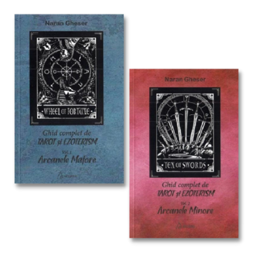 Pachet Ghid complet de tarot si ezoterism. Volumele 1-2