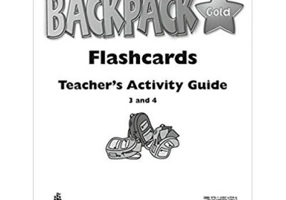 Backpack Gold 3 to 4 Flashcards New Edition - Diane Pinkley