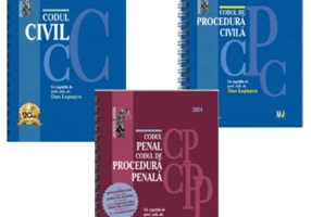 Pachet EDITII SPIRALATE Ianuarie 2024. Codul civil, Codul de procedura civila. Codul penal si Codul de procedura penala