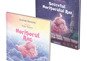 Pachet format din 2 titluri pentru copii Norisorul Roz, Secretul norisorului roz - Cristina Donovici