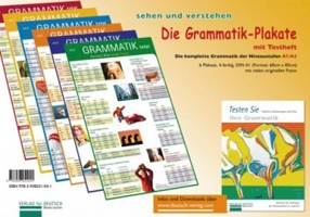 Die Grammatik-Plakate A1-A2 Testheft und 6 Plakate - Renate Luscher