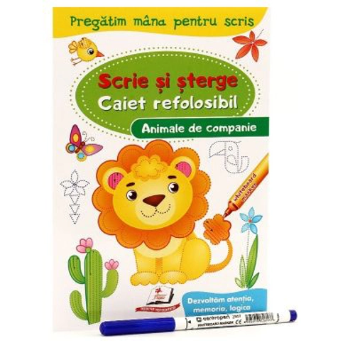 Animale de companie - Scrie si sterge