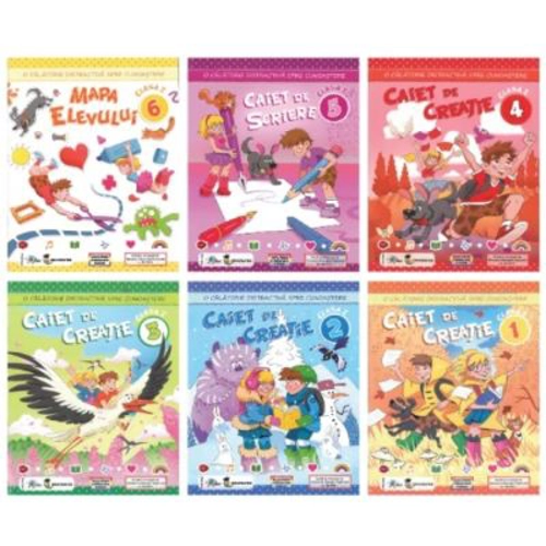 Setul educativ O calatorie distractiva spre cunoastere clasa 1