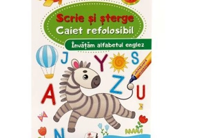 Invatam alfabetul englez - Scrie si sterge