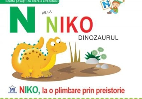 N de la Niko, dinozaurul. Cartonata - Greta Cencetti