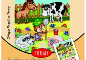 Tommy la ferma de animale. Contine puzzle din abtibilduri - Dorin Bujdei