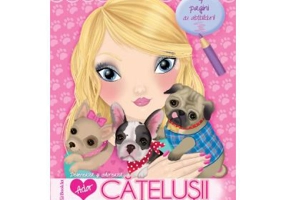 Ador Catelusii. Deseneaza si coloreaza - Eleonora Barsotti