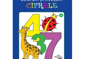 Coloram si invatam cifrele - Colectia Sa coloram cu Nicol