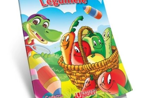 Legume. Carte de colorat B5 - Valentin Cristescu