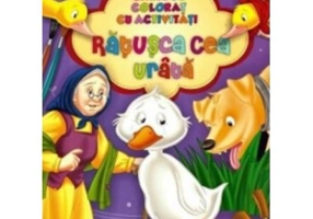 Ratusca cea urata. Carte de colorat cu activitati