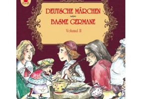 Basme germane - Deutsche Marchen. Volumul 2 (3 basme. Cei doi calatori; Pictorul; Piticul Nas-Lung) - Fratii Grimm, Wilhelm Hauff