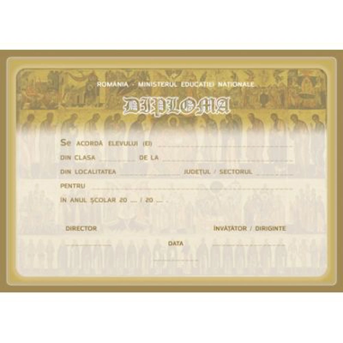 Diploma scolara RELIGIE (DLF015)