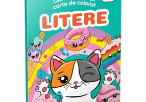 Litere. Cea mai dragalasa carte de colorat