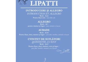Introducere si Allegro. Allegro. Aubade. Cvintet de suflatori - Dinu Lipatti