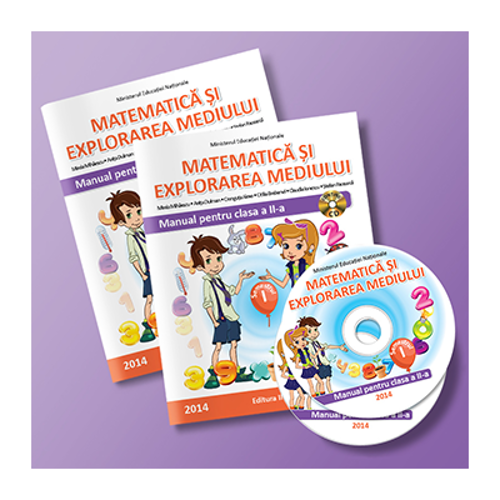 Matematica si explorarea mediului. Manual pentru clasa a 2-a, Semestrele 1-2 - Mirela Mihaescu