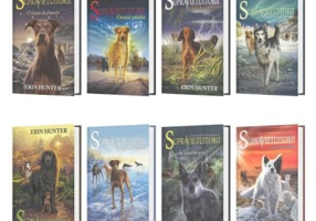 Pachet format din 8 titluri Supravietuitorii Orasul pustiu, Caderea Intunericului de Autorul Erin Hunter