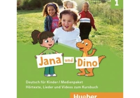 Jana und Dino 1 Medienpaket 2 Audio-CDs und 1 DVD zum Kursbuch - Manuela Georgiakaki, Michael Priesteroth