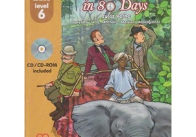 Primary Readers Around the World in 80 Days level 6 with CD