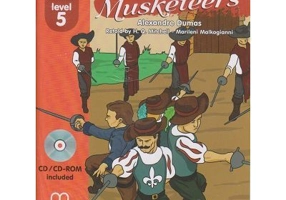 Primary Readers - The Three Musketeers level 5 with CD