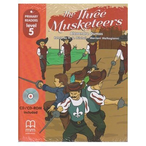 Primary Readers - The Three Musketeers level 5 with CD