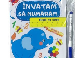 Rigla cu cifre - Scrie si sterge