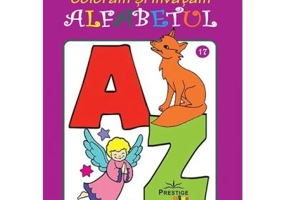 Coloram si invatam alfabetul - Colectia Sa coloram cu Nicol