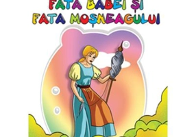 Carti de colorat A5. Fata babei si fata mosneagului