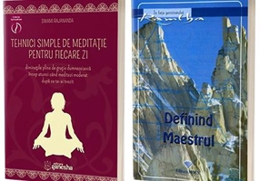Set 2 carti - Definind Maestrul si Tehnici simple de meditatie pentru fiecare zi