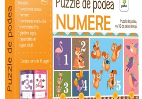 Puzzle de podea. Numere